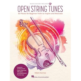 Open String Tunes: 30 Pieces For Beginner Violin Book/Online Audio