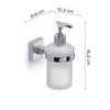 Gedy Dispenser 6,8x10,2x15,2 Chrome