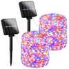 Brightever Outdoor Solar String Lights Waterproof, 2-Pack Total 80FT 200LED