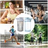 Tokaneit Pack of 2 Fitness Shaker, Protein Shaker Bottle, Shaker