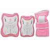Roller Derby Guard Cruiser 3000 Tri-Pack Protective Pads, Youth, Pink/White