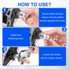ZHXGO Bicycle Bottom Bracket Remover, Bicycle Crank Puller Remover, Universal
