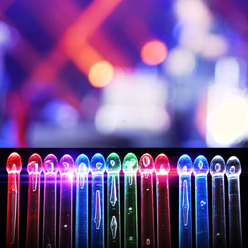 Baqueta Para Tambor Percusion Baqueta 5a Luz Led Bateria,usb Mix
