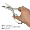Takagi All Stainless Steel Kitchen Scissors, Dishwasher Safe, Boiled Disinfectable,