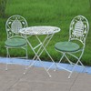 COZPLEN Outdoor Round Bistro Chair Cushions, 15 inch Circular Seat