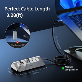 Mosirui 9-in-1 USB C Hub Multiport Adapter Docking Station USB CHub