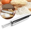 Stainless Steel Rolling Pin, 11inch Long Dough Roller Non Stick