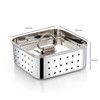 Yuktha Eternals Stainless Steel Paneer Maker Mould Medium Size, Paneer