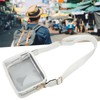 Clear Shoulder Bag PVC Zippered Waterproof Stadium Approved Purse for