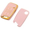 chyoekey Key Fob Cover Case Shell Keychain for VW Volkswagen