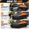 Waterproof Car Cover for Outdoor Parking – Full-Body 190T Vehicle