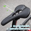 CXWXC Bicycle Saddle Painless Memory Foam Soft Thick Black (FU-C19)