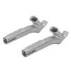 2PCS Heat Gun Nozzle 5x10mm Oval Head 8mm End Hot