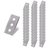 Pack of 45 Ceramic Hob Scraper Blades Double-Sided Scraper Blades