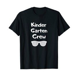 Kindergarten Crew Back To School Sunglasses Kid's First Day T-Shirt
