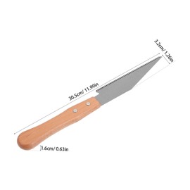 LIFKOME Portable Japanese Pull Saw Precision Cutting Tool for Woodworking Handheld Design High Efficiency Accurate Flush Cuts for DIY Projects and Home Use