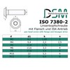 Rounded Head Screw with Flange and Hexagon Socket (ISK) According