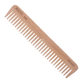 Roots - Wooden Hair Comb - Wide Tooth Comb - Hair Comb WD90 (Pack of 1)