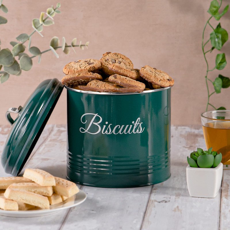 Innoteck Essentials Tea, Coffee, Sugar, Canister Set - Decorative Kitchen