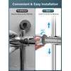 Universal Shower Head Holder with Shower Hose 1.6 m, YEAUPE