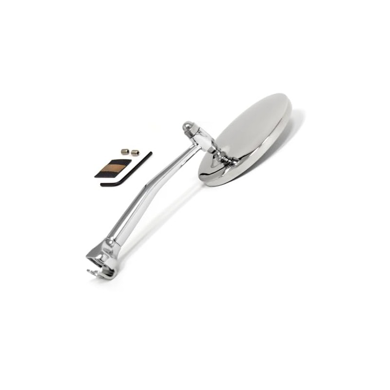 Peep Mirror 4 Inch With Extended Arm Driver Side Or