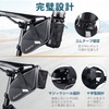 Cheftick Bicycle Saddle Bag, Road Bike Bag, Easy Installation, 3-Point