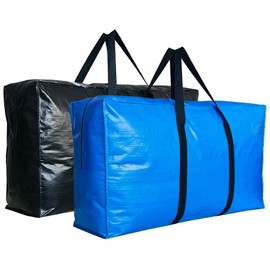 Extra Large Storage Bags, Jumbo Moving Storage Bags, Foldable Big XL Duffle Bag for Travel,Christmas Tree Bag, 38x22x11inch