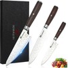 Howashin 3PCS Professional Chef Knife Set, Ultra Sharp Japanese Kitchen