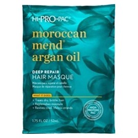 Hi-Pro-Pac - Mascarilla de reparación profunda de aceite de argán marroquí, 1.7 oz (paquete de 6)