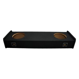 American Sound Connection FORDWK2X12 Subwoofer Enclosure Compatible with 97-99 Ford F-150 Ext Cab Custom Dual 12" Sub Box