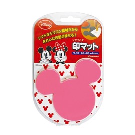 シャチハタ 捺印マット 印マット ディズニー ミッキー IMD-M3/H ピンク