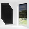 Maasechs 6 Pcs Roller Blackout Window Shades with Suction Cups