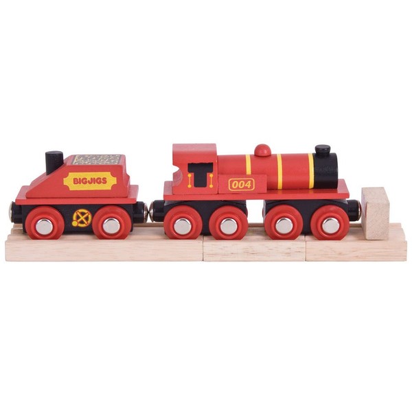 Bigjigs Rail Big Red Engine - Other Major Wooden Rail