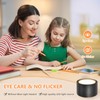 GeyouLux LED surface-mounted spotlight, black, diameter 95 x 55 mm,