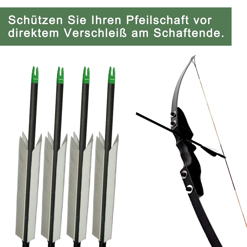 SVUPUE Archery Arrow Cams, Pack of 50 Plastic Arrow Cams