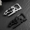15-in-1 EDC Multi-Tool Keychain - Stainless Steel Pocket Survival Gear