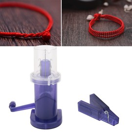 Longzhuo Máquina de Tejer Tejedora de Carrete Manual, herramientas de tejer para suéteres, Máquina de tejer a mano, Para Calcetines Pulseras de Joyería DIY Hecho a Mano, para Principiantes