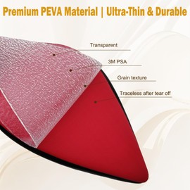 XQDALIN 8 Pack Red Bottom Shoe Protector for Christian Louboutin Shoe Sole Protector 4 Pairs Crystal Clear Sole Guard Compatible with All High Heels-5X5 INCH Sheets