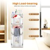 OLKKEFT 3 Tier Rolling Laundry Basket, Stacked Laundry Basket Organizer,