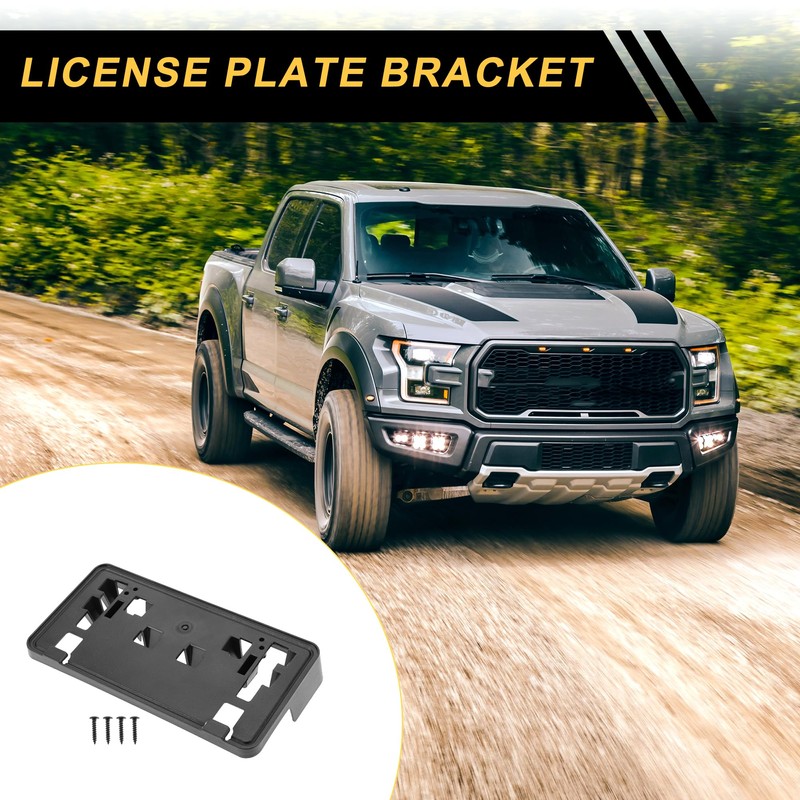 REPAIROCK License Plate Bracket for Ford F-150 2021-2023 Front Bumper