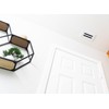 QuietCool 14x4 Modern Design AC Grille - Aluminum White -