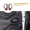 Bekantogy 2PCS Inner Door Panel Cover Trim Compatible with Nissan