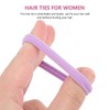 AL KASEEN Black Hair Ponytail Holder Rubber Bands Ties Soft