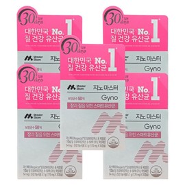 MasterBiome Gino Master 170mg x 30 Capsules 5 Vaginal Health Lactic Acid Bacteria () Respecta Probiotics / 마스터바이옴 지노 마스터 170mg x 30캡슐 질건강 유산균 5개 ()리스펙타 프로바이오틱스