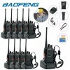 Baofeng 2/4/6/8/10PCS BAOFENG BF-888S WALKIE TALKIE 5W 400-470MHZ TWO WAY