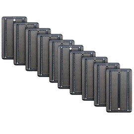 Snblzhef Double-Sided PCB Board Prototype Kit DIY Welding Project for Electronics Enthusiasts to Learn PCB Welding Practice 10pcs