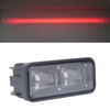 Double Lens LED Forklift Safety Light Robust High Brightness Straight