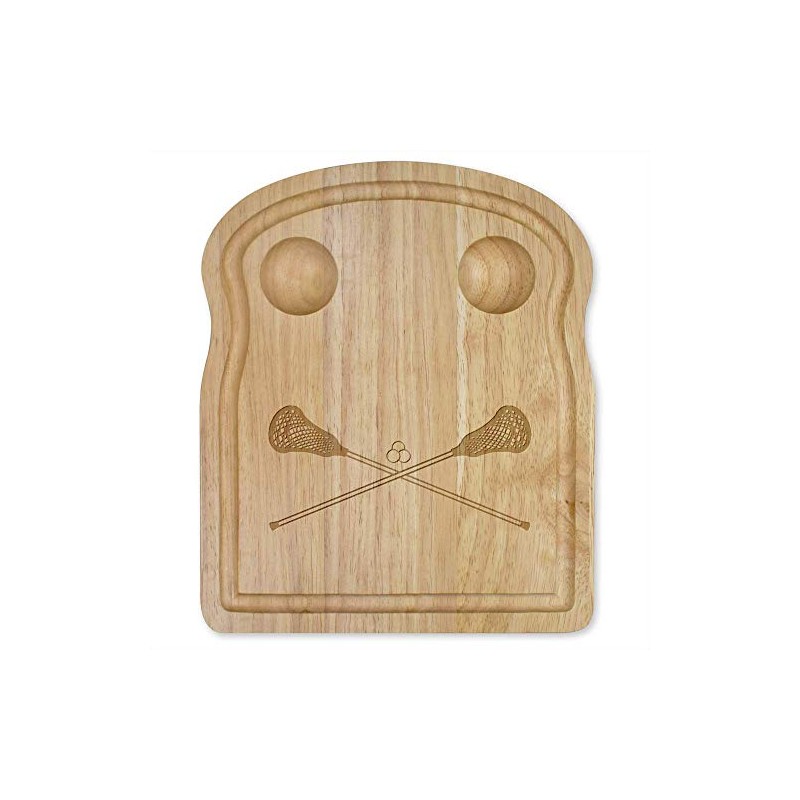 'Lacrosse Sticks' Wooden Breakfast Board (WB00052293)