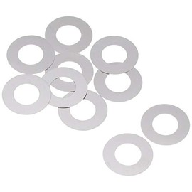 Iwata RS006012010 Shim Ring (SUS) 0.2 x 0.04 x 0.0004 inches (6 x 12 x 0.1 mm) (10 Pieces)