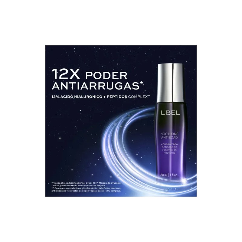 Lbel Set Nocturne Serum De Ojos Hidratante Concentrado Lbel Nocturne